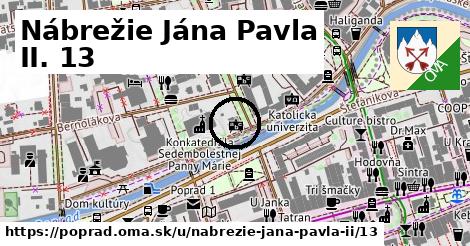 Nábrežie Jána Pavla II. 13, Poprad