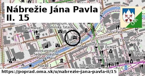 Nábrežie Jána Pavla II. 15, Poprad