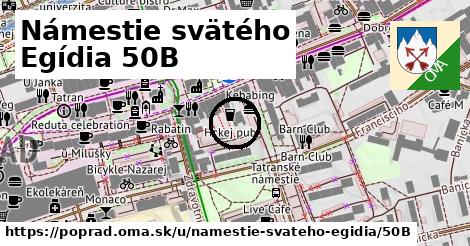 Námestie svätého Egídia 50B, Poprad