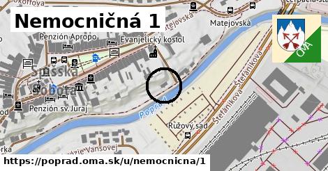 Nemocničná 1, Poprad