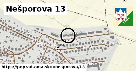 Nešporova 13, Poprad