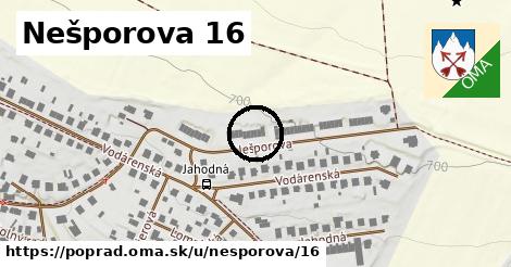 Nešporova 16, Poprad