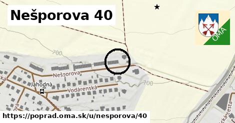 Nešporova 40, Poprad