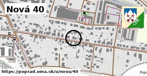 Nová 40, Poprad