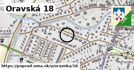 Oravská 18, Poprad