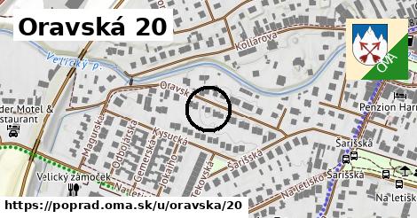 Oravská 20, Poprad