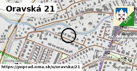 Oravská 21, Poprad