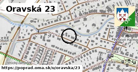 Oravská 23, Poprad
