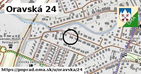 Oravská 24, Poprad