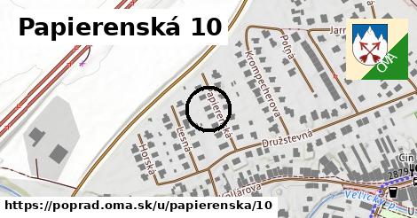 Papierenská 10, Poprad