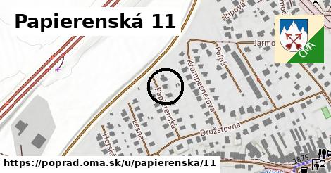 Papierenská 11, Poprad