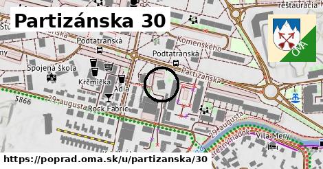 Partizánska 30, Poprad