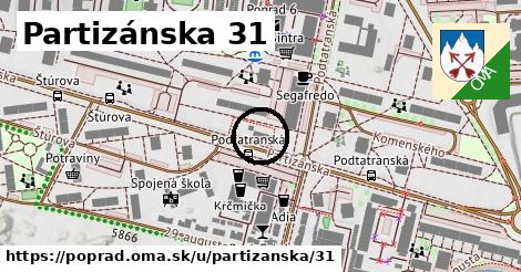 Partizánska 31, Poprad