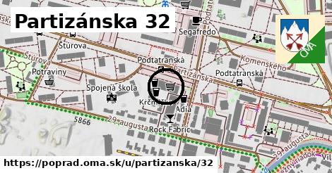 Partizánska 32, Poprad