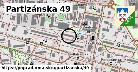 Partizánska 49, Poprad