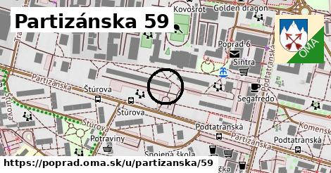 Partizánska 59, Poprad