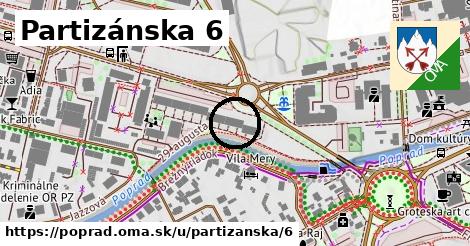 Partizánska 6, Poprad