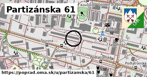 Partizánska 61, Poprad