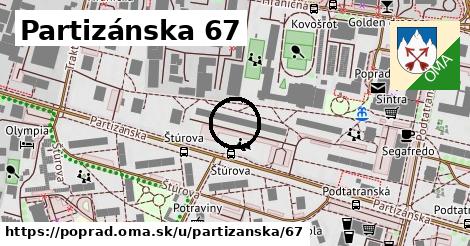 Partizánska 67, Poprad