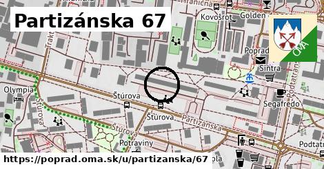 Partizánska 67, Poprad