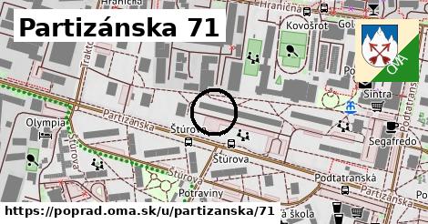 Partizánska 71, Poprad