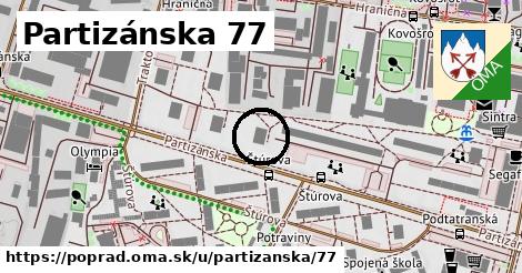 Partizánska 77, Poprad