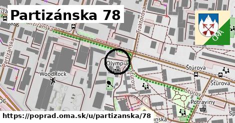 Partizánska 78, Poprad