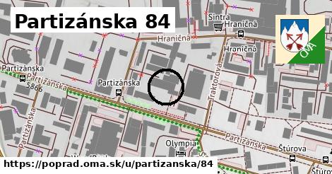 Partizánska 84, Poprad