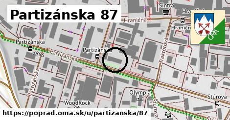 Partizánska 87, Poprad