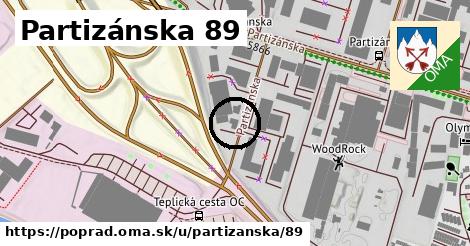 Partizánska 89, Poprad
