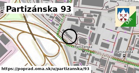 Partizánska 93, Poprad