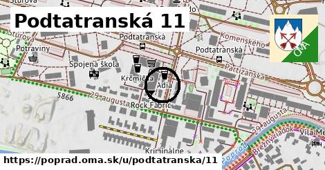 Podtatranská 11, Poprad