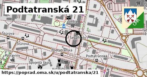 Podtatranská 21, Poprad