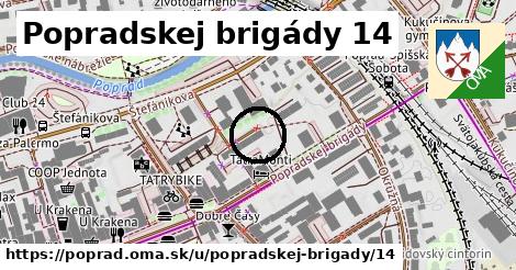 Popradskej brigády 14, Poprad