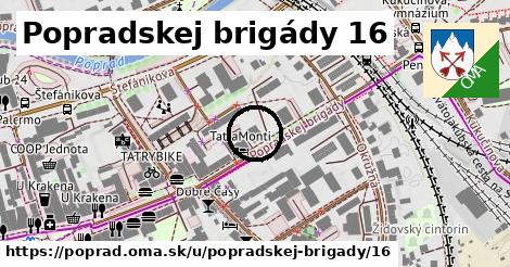 Popradskej brigády 16, Poprad