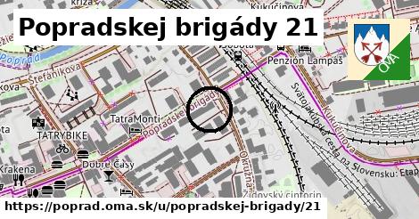 Popradskej brigády 21, Poprad