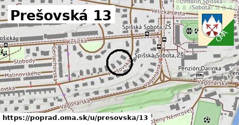 Prešovská 13, Poprad