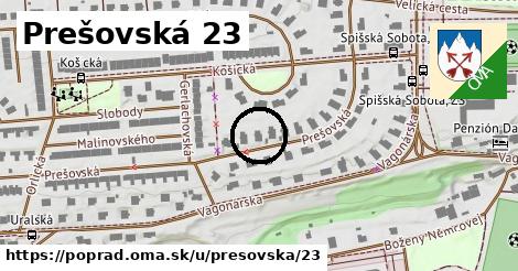 Prešovská 23, Poprad