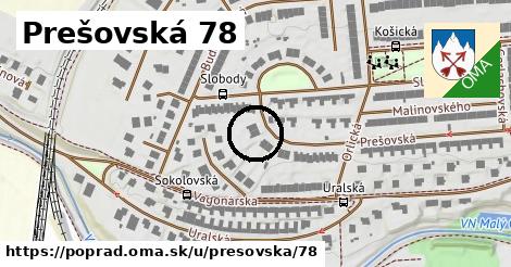 Prešovská 78, Poprad