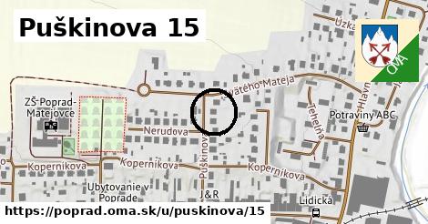 Puškinova 15, Poprad