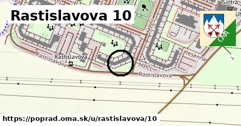 Rastislavova 10, Poprad