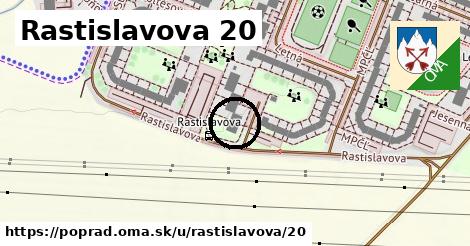 Rastislavova 20, Poprad