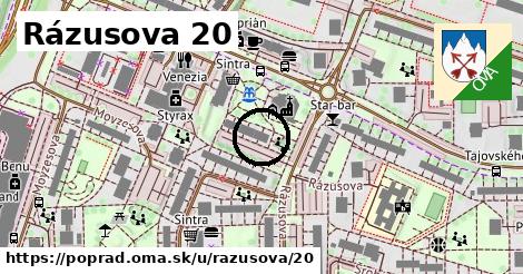 Rázusova 20, Poprad