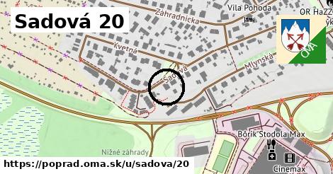 Sadová 20, Poprad