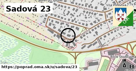 Sadová 23, Poprad