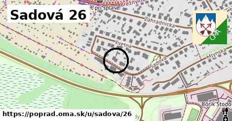 Sadová 26, Poprad