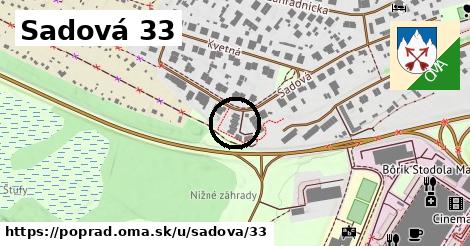 Sadová 33, Poprad