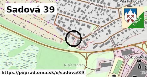 Sadová 39, Poprad