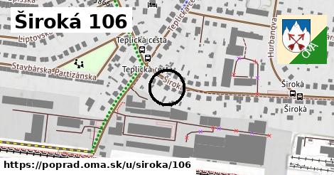 Široká 106, Poprad