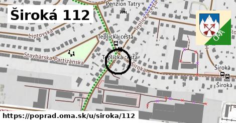 Široká 112, Poprad